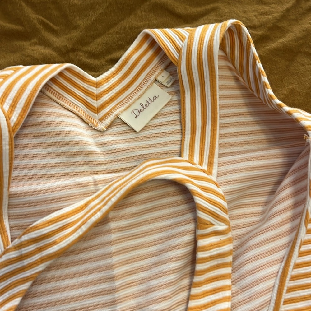 Halter Striped Tank - Picture 3 of 4